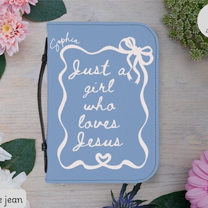 Personalized Bible Cover custom with name, Cover Case for Bible  Mothers day gift for Christian women Christmas gift for God lover