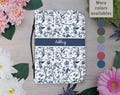 Personalized Floral Bible Cover: Custom Name PU Leather Case Elegant Toile Design, Custom Name Scripture Case, Christian Gift
