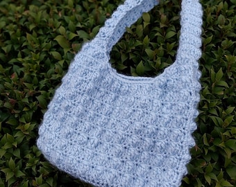 Bolso de burbujas de crochet hecho a mano