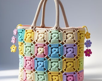 Amigurumi Crochet Bag Pattern Bundle PDF – 25+ Beginner-Friendly Projects | Totes, Clutches, Pouches + Bonus Patterns