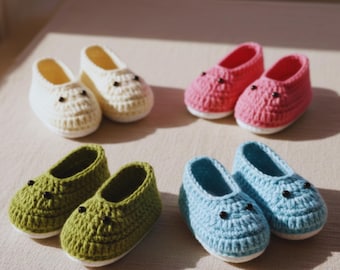 Crochet Baby Booties Pattern | Beginner Friendly PDF