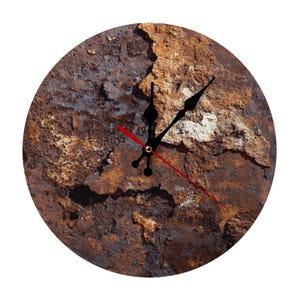 Minimalist Wooden Wall Clock: DIY Blank Face, Silent Quartz