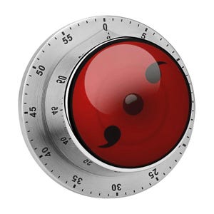 Magnetischer Küchenwecker: Edelstahl Mechanischer Aufzug, lauter Alarm