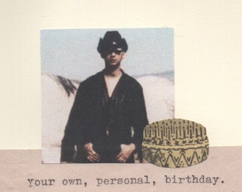 Votre propre carte d'anniversaire personnelle Depeche Mode | Carte d'anniversaire drôle Musique Humour