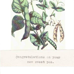 Félicitations pour votre nouvelle carte de félicitations pour bébé | Carte vintage baby shower pour nouveau-né future maman nouveau papa