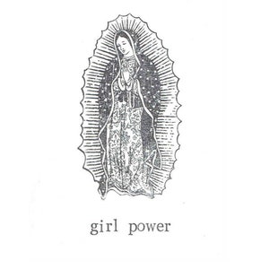 Carte Girl Power Lady Of Guadalupe | Vierge Marie Drôle Get Well Soon Carte d’encouragement Inspirante