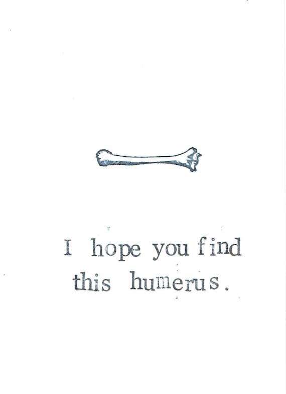 Anatomy Cards 10 Pack Funny Skeleton Science Humor Doctor Etsy