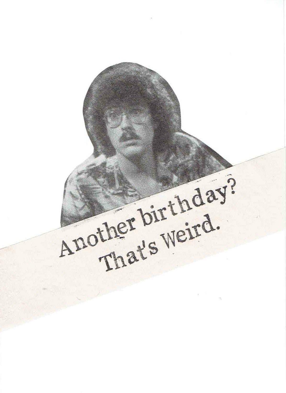That's Weird Weird Al Birthday Card Funny Birthday Card - Etsy Canada