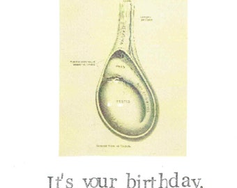 Have A Ball Birthday Card | Funny Anatomy Medical Humor Science Nerdy Pun Men For Him Doctor Nurse