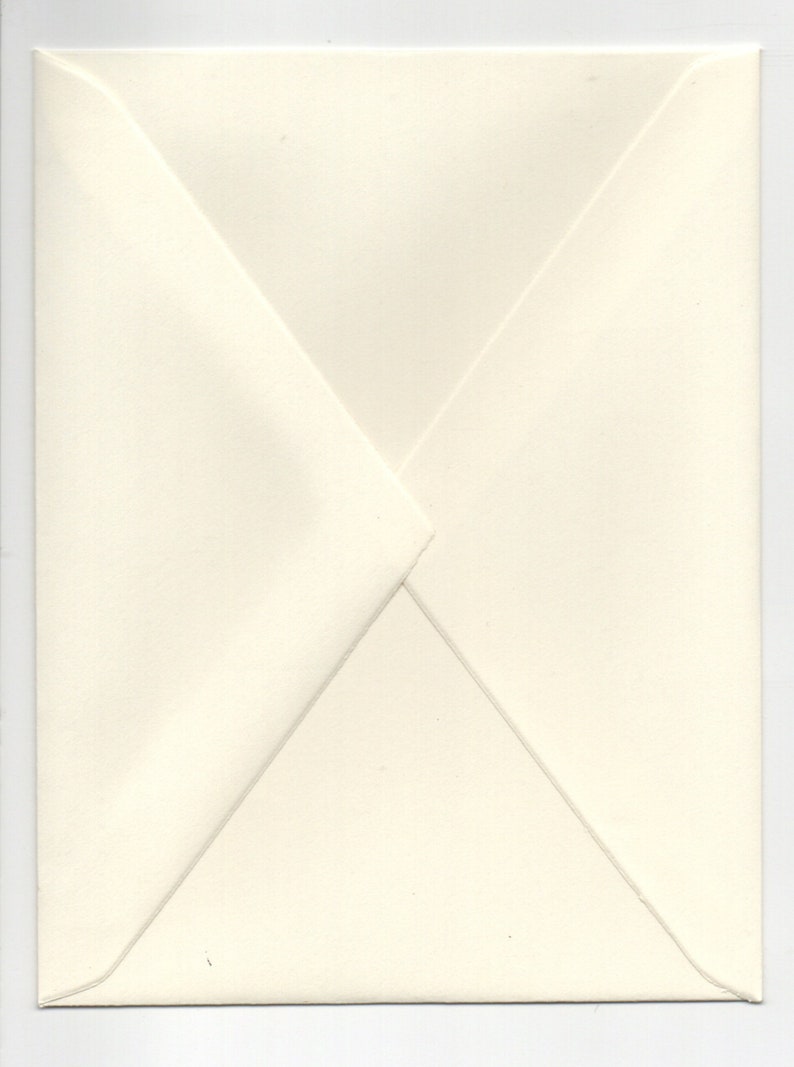 May include: A white envelope with a standard, folded flap.
