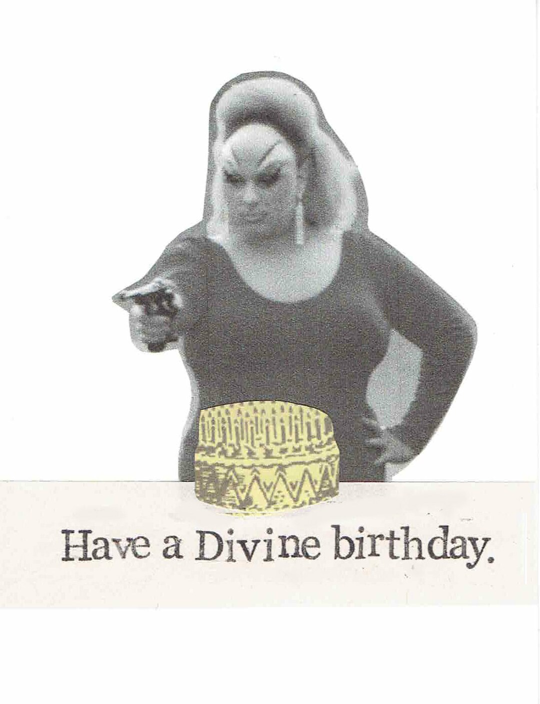 Have A Divine Birthday Card Funny Divine Drag Queen Birthday - Etsy
