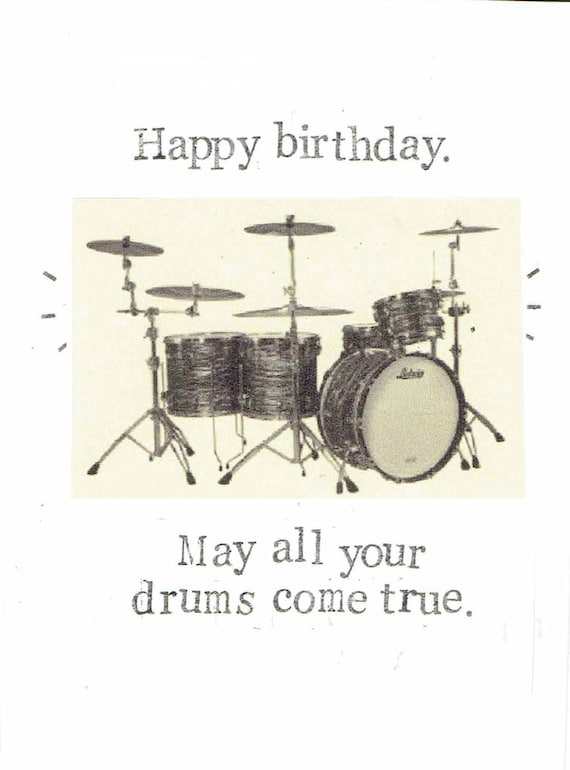 Joyeux Anniversaire Que Tous Vos Tambours Viennent Vrai Drole Etsy Joyeux Anniversaire Que Tous Vos Tambours Viennent Vrai Drole Etsy