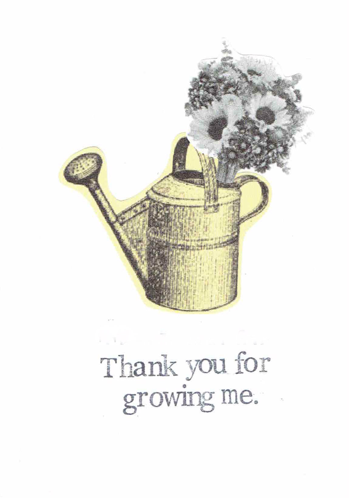 Thank You for Growing Me Funny Mother's Day Card - Etsy