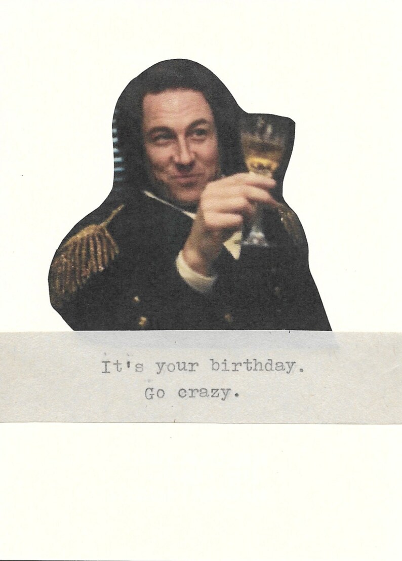 The Terror Go Crazy Birthday Card James Fitzjames Arctic Explorers History Humor image 1