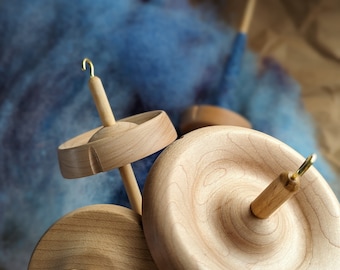 Schacht Hi-Lo Hand Spindle: Wool Spinning Drop Spindle