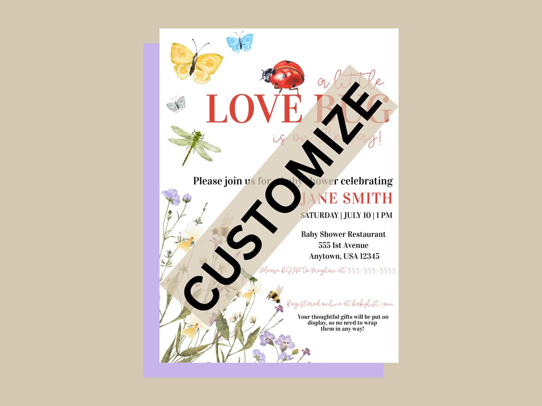 Customizable Celebration Invitation – Canva Template | Any Event ...