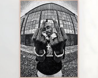 Tupac 2pac 1971-1996 'only God Can Judge Me' Original 2000 Poster