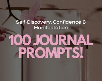 100+ Journal Prompts | Self-Discovery, Shadow Work (PDF)