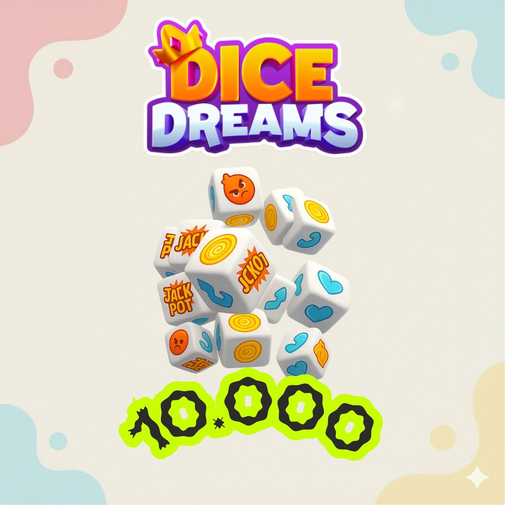 ダイスドリームス 10,000ロールブースト + 1億枚以上のコイン 10K トライアル | 格安 | 迅速な配送 | 信頼できる
