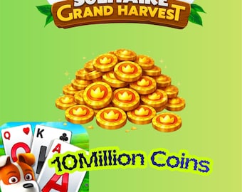 Solitaire Grand Harvest 10Million Coin Boost | Cheap | Fast Delivery | Trusted