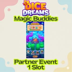 Dados de evento para socios Dream Buddies Magic 1 ranura