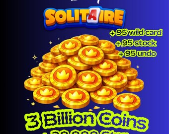 Disney Solitaire 3 Billions Coins Boost + 20.000 Stars | Cheap | Fast Delivery | Trusted