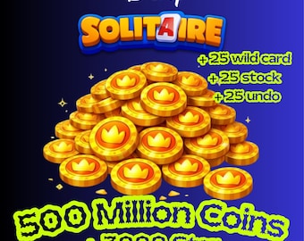Disney Solitaire 500 M Coins Boost + 3000 Stars | Cheap | Fast Delivery | Trusted