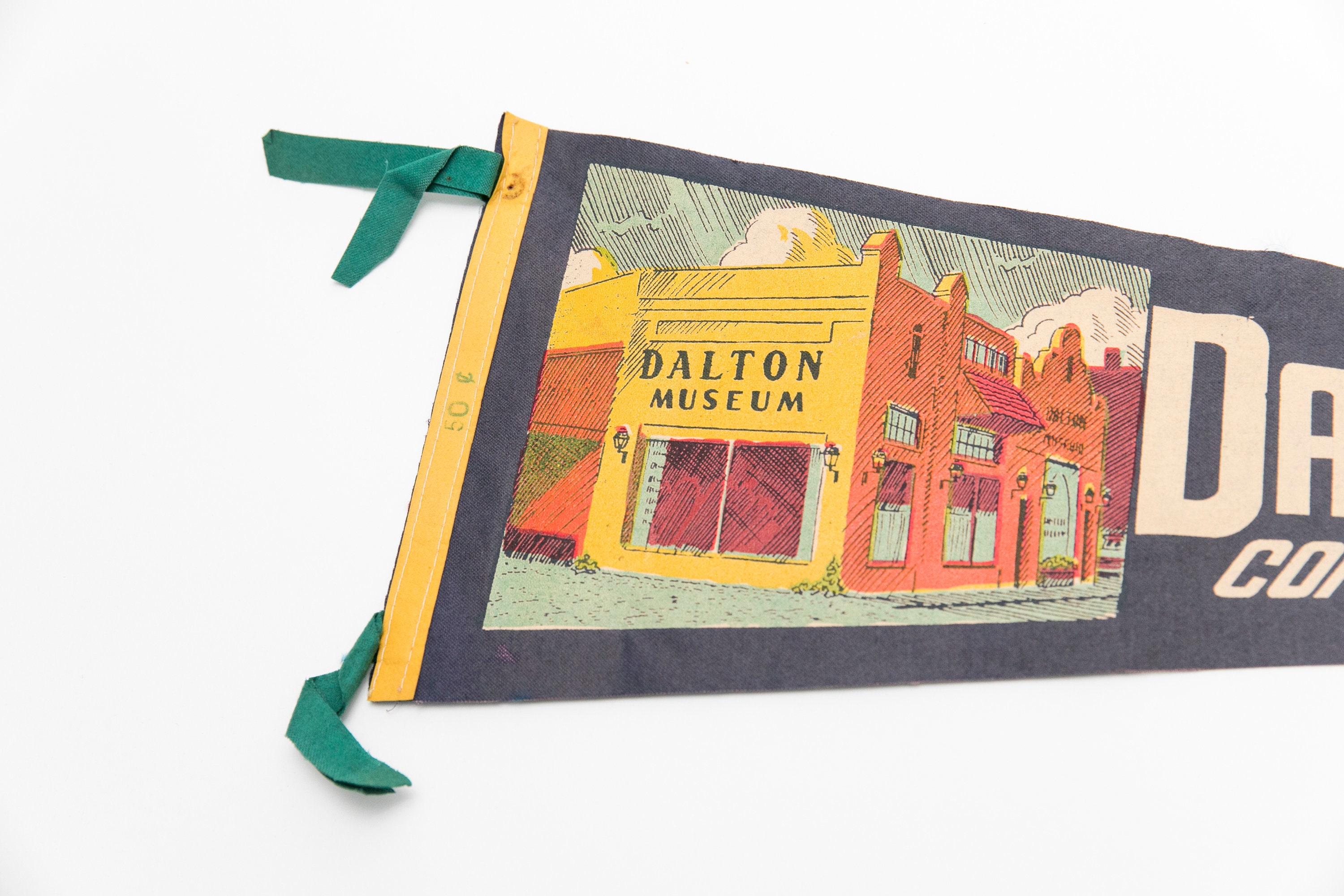 KANSAS" ADVERTISING METAL SIGN "DALTON MUSEUM COFFEEVILLE KANSAS" ADVERTISING METAL SIGN "DALTON MUSEUM COFFEEVILLE