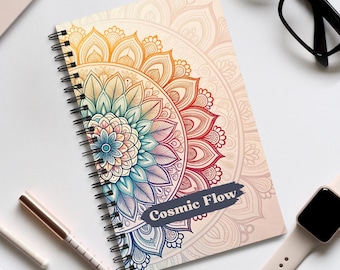 Mandala Journal Notizbuch Achtsamkeit Meditation Geschenkidee Boho Stil Tagebuch Inspiration Sketchbook Spiritual Notebook