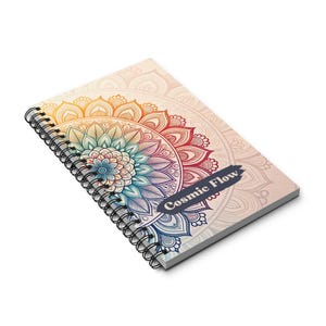 Mandala Journal Notizbuch Achtsamkeit Meditation Geschenkidee Boho Stil Tagebuch Inspiration Sketchbook Spiritual Notebook image 4
