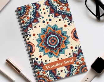 Mandala Journal Notizbuch Achtsamkeit Meditation Geschenkidee Boho Stil Tagebuch Inspiration Sketchbook Spiritual Notebook