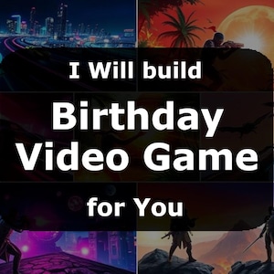 Birthday gift, Birthday video game, Digital gift, Gift, Birthday, Gift for him, Gift for kids, Unique Gift, game gift, thanksgiving gift