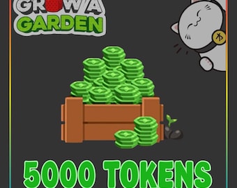 5000 tokens / 5k tokens - Cultiva un jardín (Entrega rápida)