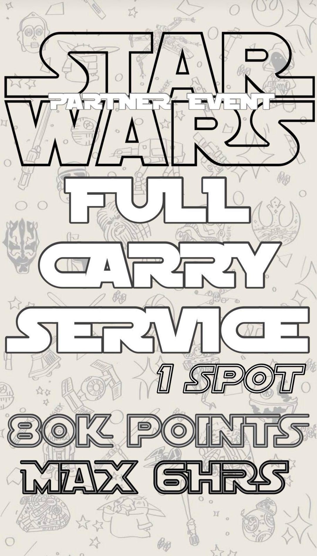 Star Wars Partners Event Monopoly Go Full Carry Service 1 Slot