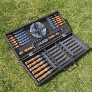 20 Supporti Per Mais In Acciaio Inox 8,7 Cm Con Manico In Silicone - Forchette Per Spiedini BBQ E Pannocchie | Ideali Per Griglia, Picnic E Feste - 4