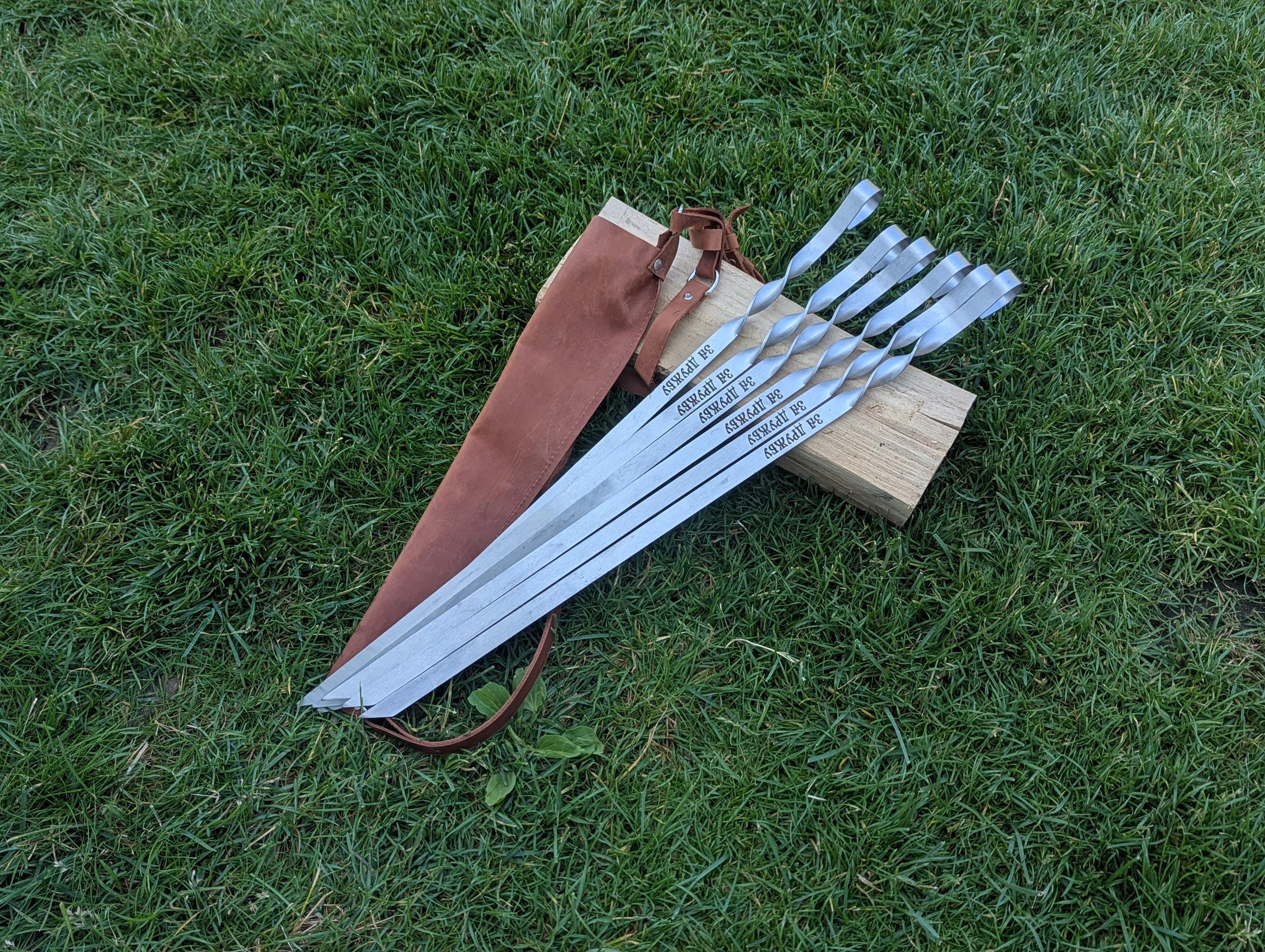 Grillspieße, Schaschlik, Shampur, Schaschlik, Shampur, Grill