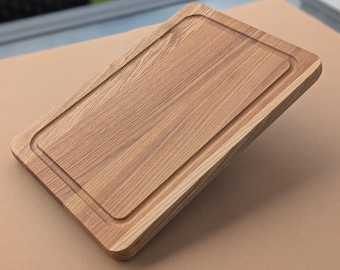 Snijplank, houten ontbijtplank, eikenhouten snijplank