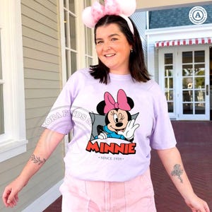Minnie Mouse Since 1928 PNG, Vintage Minnie Mouse PNG, Disneyland Trip Shirt Design, Retro Classic Minnie Mouse PNG (Digital Download) image 9