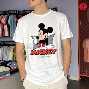 Mickey Mouse Since 1928 PNG, Vintage Mickey Mouse PNG, Disneyland Trip Shirt Design, Retro Classic Mickey Mouse Sublimation PNG File image 11