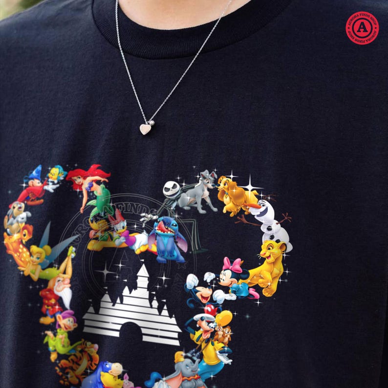 Tête de Mickey Mouse magique PNG, château des oreilles de Mickey PNG, conception de chemise de vacances monde magique, personnage du royaume magique, fichier numérique pour chemise image 4