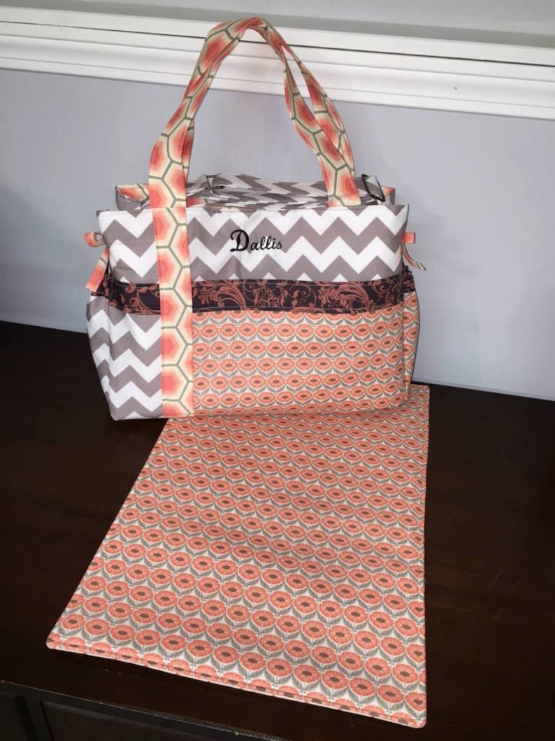 Choose Your Own Fabric Girls/' Diaper Bag