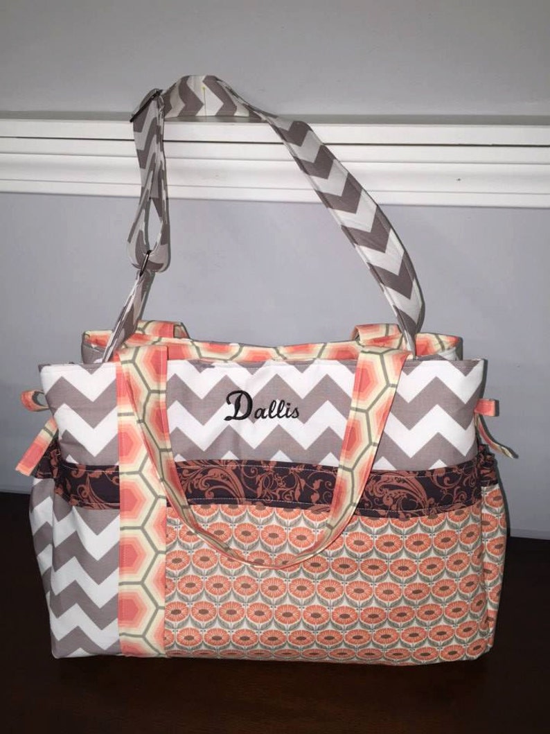 Choose Your Own Fabric Girls/' Diaper Bag