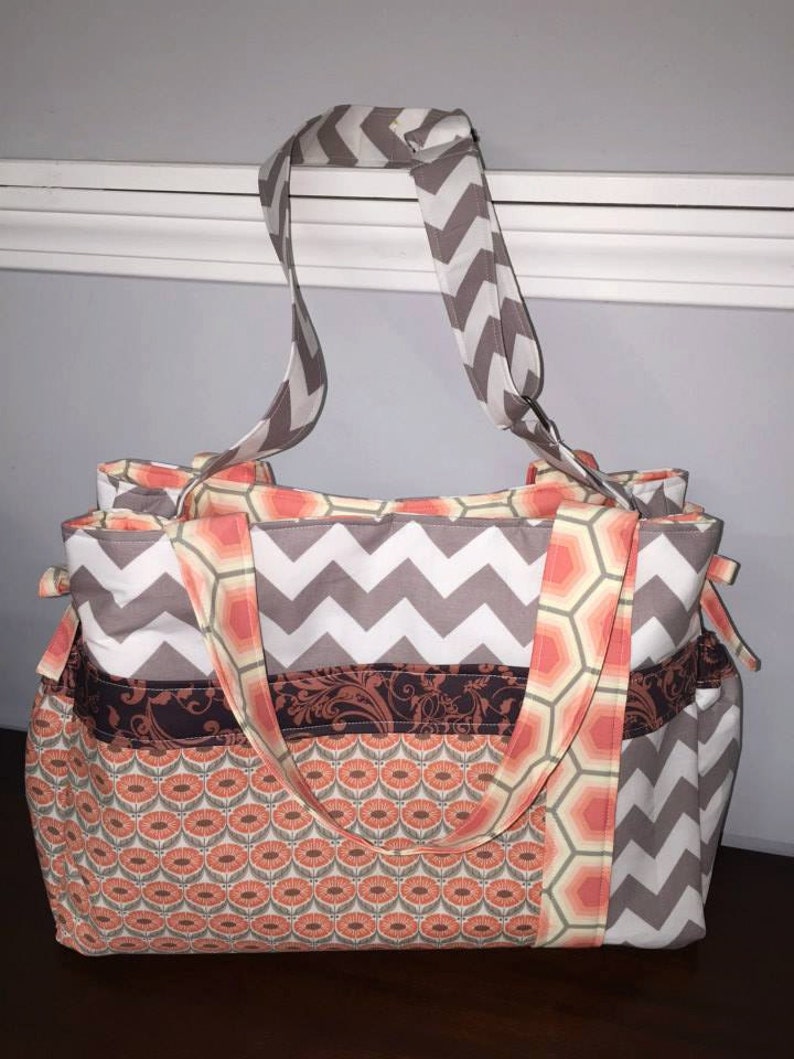 Choose Your Own Fabric Girls/' Diaper Bag