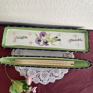 Viintage Sushi Set - Hand Painted Unique Collectable