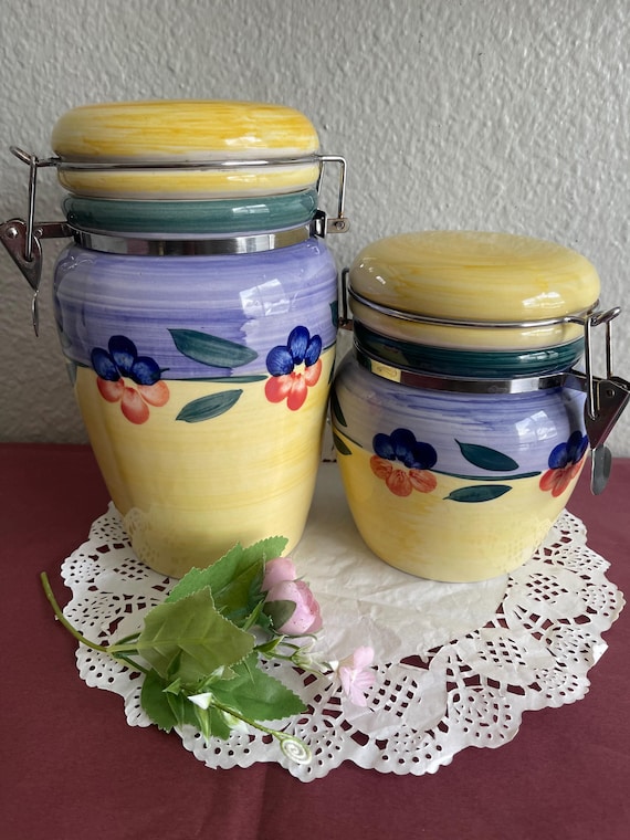 Kitchen Canisters Set - Alco Industries INC Edison NJ - Collectible Item
