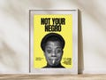 James Baldwin Wall Art - Not Your Negro Print - Black History Month Digital Download - Literary Activism Poster - Black Power Gift product logo