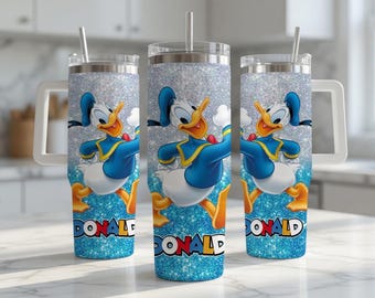 Donald Duck Becher 40 Unzen, Donald Duck Kaffeebecher Thermobecher, Donald Duck Griffbecher 40 Unzen
