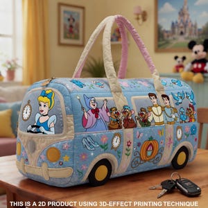 cinderella fishing pole bag Cinderella Duffle Bag