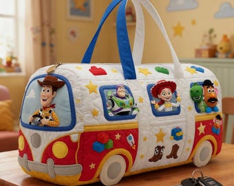 Toys gewatteerde plunjezak, Toooy Store reistas, Disneyland familie vakantietas, Moederdagcadeau