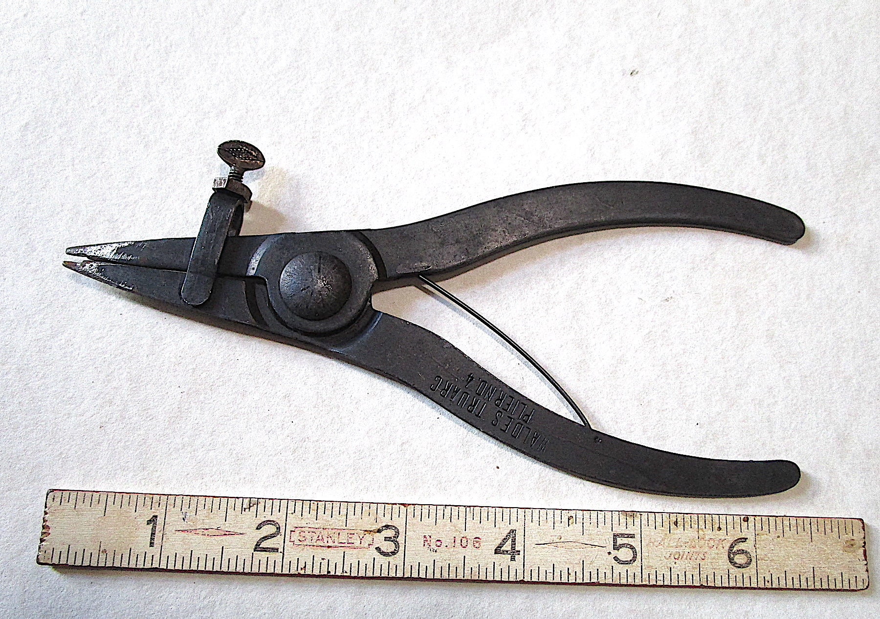 ETG108 Old Waldes Truarc No. 4 Snap External Retainer Ring Pliers Vintage  Hand Tool Auto Tool Collectors Alert -  Israel